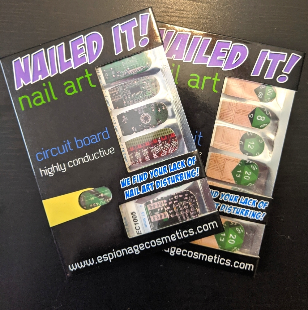 Espionage Cosmetics Nailed It! Nail Wraps (2)